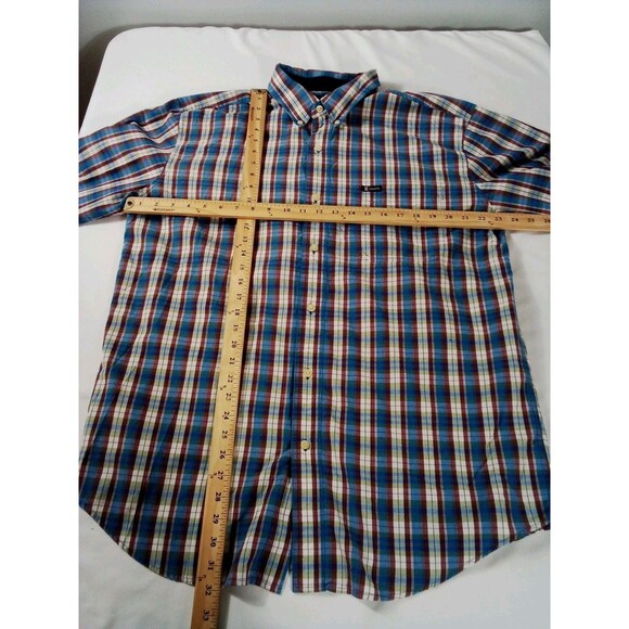 Men's Long Sleeve Chaps Multicolor Shirt‎ Size Large - Picture 6 of 10